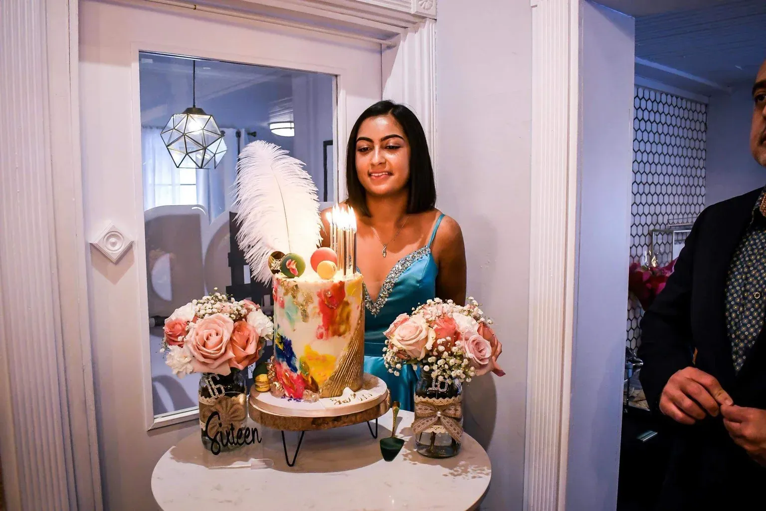 Birthday celebration at 139 Olive