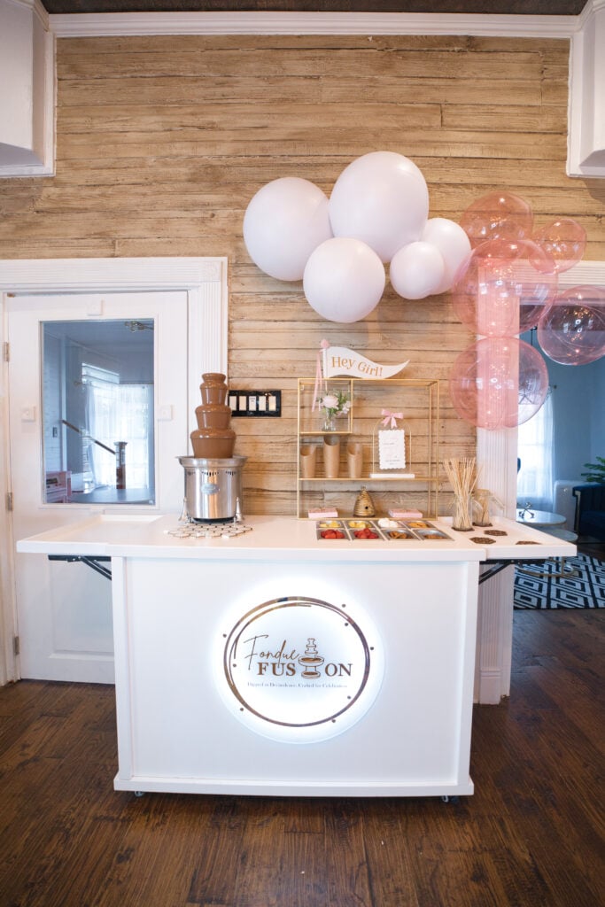 Fondue Dessert Cart